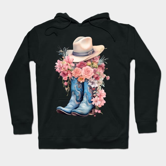 Coastal Cowgirl 03 Hoodie by Mistywisp